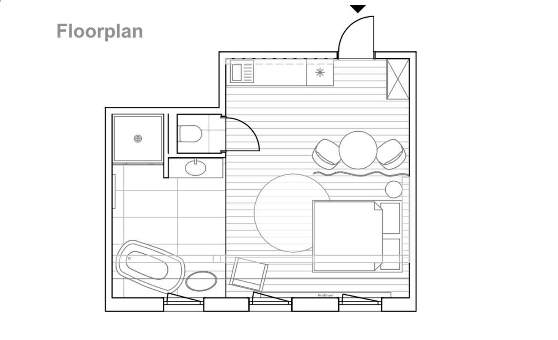 Zentrale 1-Zimmer-Ferienwohnung Mit Digitalem Check In هوف المظهر الخارجي الصورة