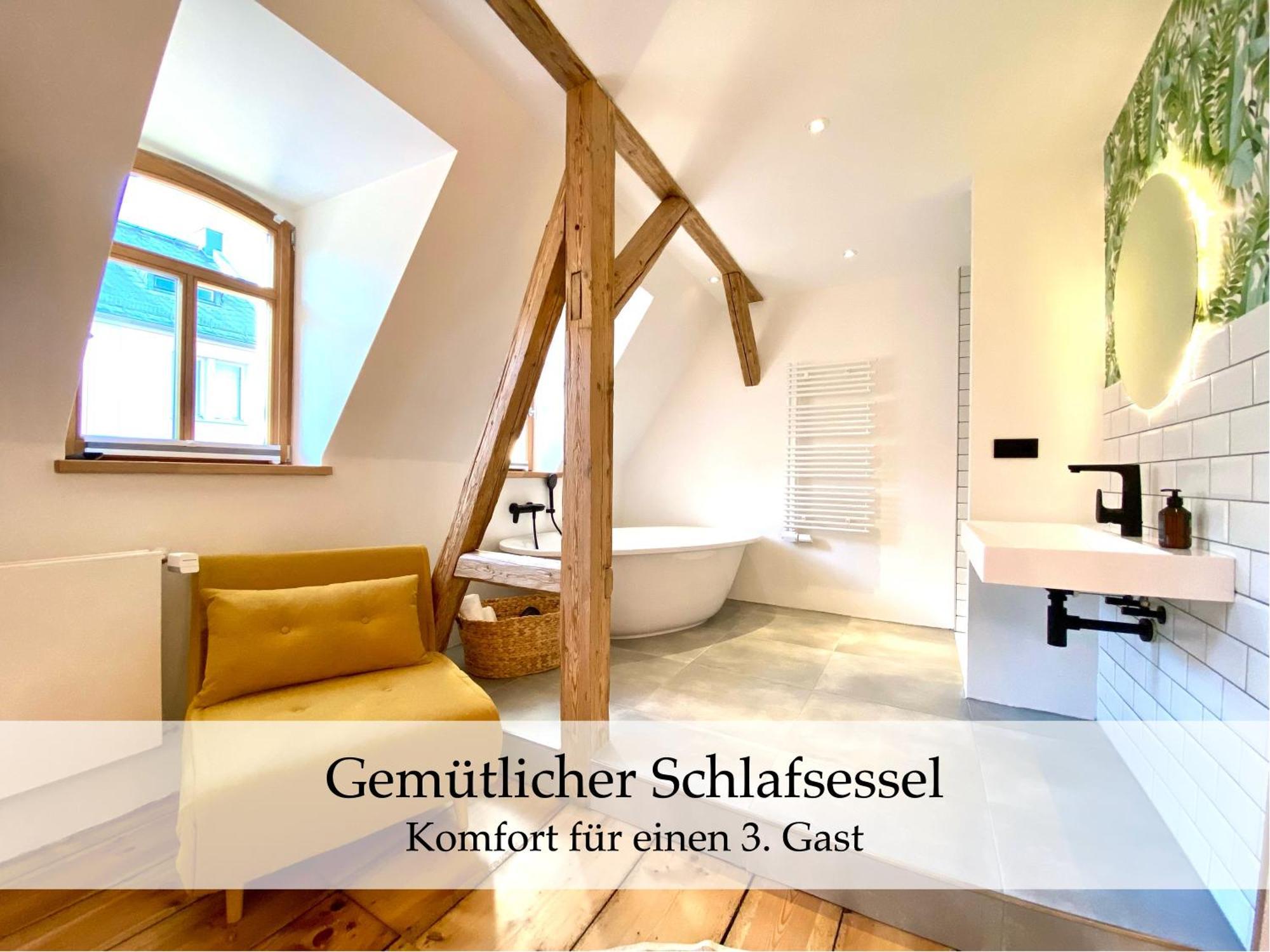 Zentrale 1-Zimmer-Ferienwohnung Mit Digitalem Check In هوف المظهر الخارجي الصورة